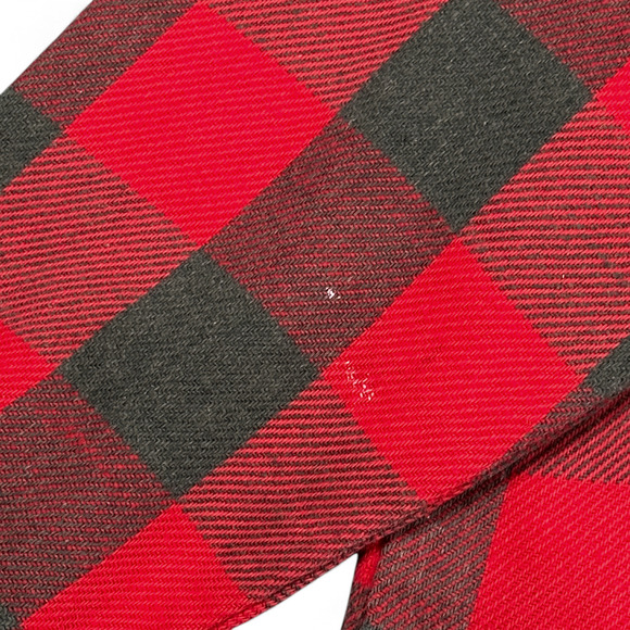 Vintage Big Mac Shirt Adult EXTRA LARGE Red Black Buffalo Plaid Flannel USA 70s - Picture 9 of 12